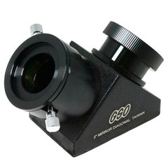 Купить Диагональное зеркало GSO 2'', 90°, для телескопов системы Шмидт-Кассегрен, с адаптером (SC0201) в Украине