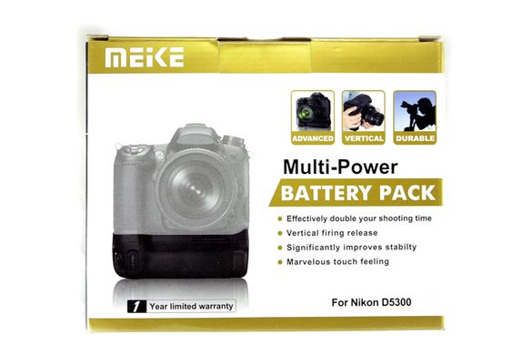Купити Батарейний блок Meike Nikon D5300 (DV00BG0050) в Україні