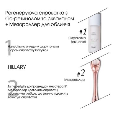 Купити Регенеруюча сироватка з біо-ретинолом та скваланом + Мезороллер для обличчя в Україні