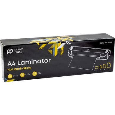 Купить Ламинатор PowerPlant EasyLam PP-141, для дома, A4, 80-100 мкм, 350 мм/мин в Украине