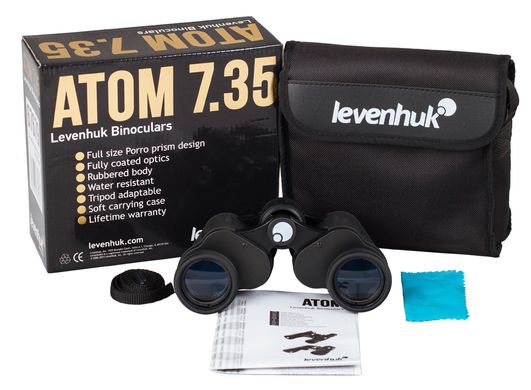 Купити Бінокль Levenhuk Atom 7x35 в Україні