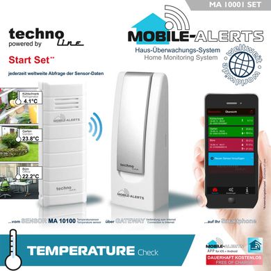 Купити Метеостанція Technoline Mobile Alerts Start Set MA10001 (MA10001) в Україні