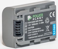 Купити Акумулятор PowerPlant Sony NP-FP50 1600mAh (DV00DV1025) в Україні