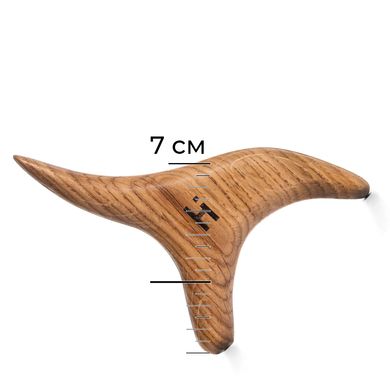 Купити Масажер для точкового та гуаша масажу дерев’яний Пташка Hillary Wooden Deep Tissue Massage & Guasha Tool Bird в Україні