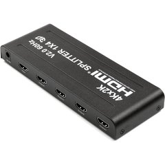 Купити Сплітер PowerPlant HDMI 1x4 V2.0, 3D, 4K/60hz (HDSP4-V2.0) (CA912483) в Україні