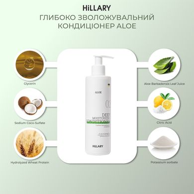 Купити Набір комплексного догляду за сухим типом волосся Hillary Perfect Hair Aloe в Україні