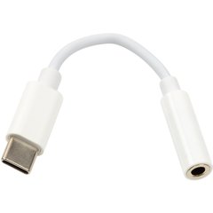 Купить Переходник PowerPlant USB Type-C(M) – AUX 3.5 мм (F), 0.2 м (CA913213) в Украине