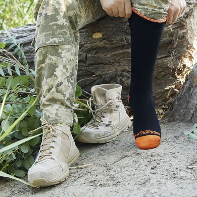 Купити Шкарпетки водонепроникні Dexshell Thermlite, p-p М, з помаранчевою смужкою в Україні