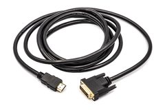 Купить Видео кабель PowerPlant HDMI - DVI, 3м (CA910991) в Украине