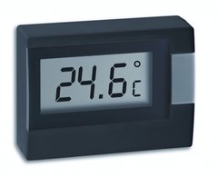 Купить Термометр комнатный цифровой TFA 30201701, чёрный в Украине