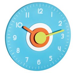 Купить Часы настенные TFA «Polo» 60301506, светло-синие в Украине