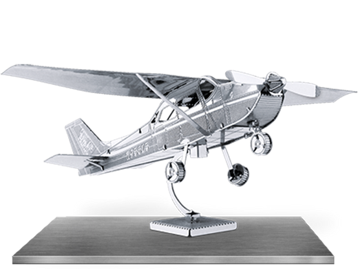 Купити Металевий 3D конструктор "Літак Cessna 172" Metal Earth MMS045 в Україні