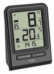 Купить Термометр цифровой с внешним радиодатчиком TFA «Prisma» 30306301 в Украине