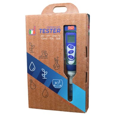 Купити pH-метр/ОВП-метр/кондуктометр/TDS-метр/солемір ручний XS PC 6 Tester KIT в Україні