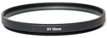 Купити Світлофільтр PowerPlant UV 55 мм (UVF55) в Україні