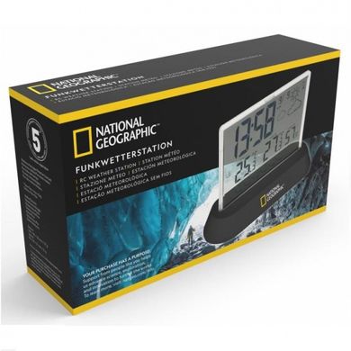 Купити Метеостанція National Geographic Transparent Black в Україні