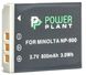 Акумулятор PowerPlant Minolta NP-900, Li-80B 800mAh DV00DV1070
