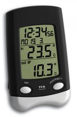 Купить Термометр цифровой с внешним радиодатчиком TFA 30301601.IT в Украине