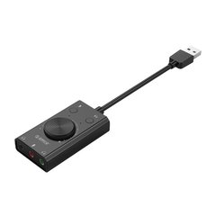 Купити Зовнiшня звукова карта USB ORICO SC2-BK (CA911448) в Україні