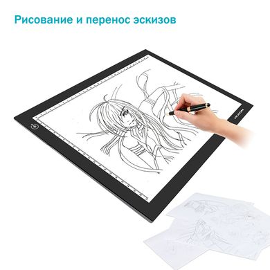 Купить LED планшет (светокопировальный) Huion L4S + перчатка в Украине