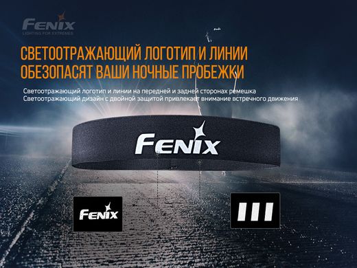 Купити Пов'язка на голову Fenix AFH-10 чорна в Україні