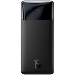 Купити Універсальна мобільна батарея Baseus Bipow 20000mAh, PD 15W, USB-C, 2xUSB QC 3.0 (black) (PPDML-J01) в Україні