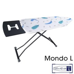 Купити Дошка для прасування Casa Si Mondo L 125x42 Grey/Blue Feathers (CS93570L342) в Україні