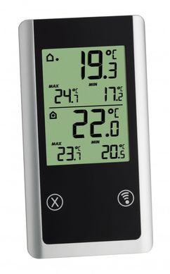 Купить Термометр цифровой с внешним радиодатчиком TFA «Joker» 30305501 в Украине
