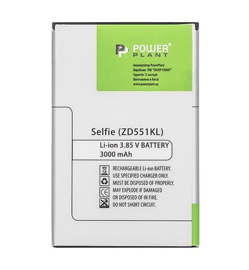 Купить Аккумулятор PowerPlant Asus ZenFone Selfie (ZD551KL) 3000mAh (SM120079) в Украине