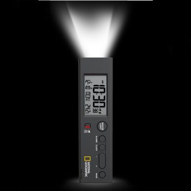 Купить Годинник National Geographic Thermometer Flashlight Black (Special Offer) в Украине