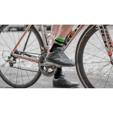 Купити Шкарпетки водонепроникні Dexshell Pro visibility Cycling, р-р S (36-38), з зеленою смугою в Україні