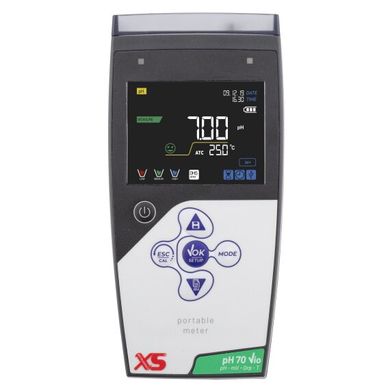 Купити Портативний pH-метр XS pH 70 Vio (без електроду, з термощупом і аксесуарами) в Україні