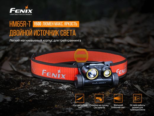 Купить Фонарь налобный Fenix ​​HM65R-T в Украине