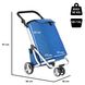 Сумка-візок ShoppingCruiser 3 Wheels 72 Blue (650062)