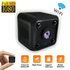 Купити Wifi міні камера бездротова із записом Zoohi SH09, 2 Мп, HD 1080P, SD карти до 128 Гб в Україні