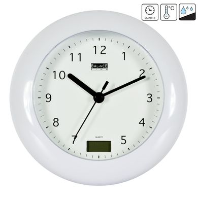 Купить Часы настенные Technoline 506271 Bathroom Clock White (506271) в Украине