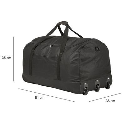 Купити Сумка на колесах TravelZ Wheelbag 100 Black в Україні