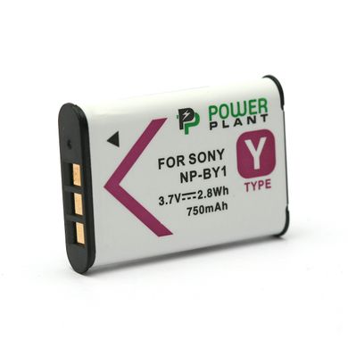 Купить Аккумулятор PowerPlant Sony NP-BY1 750mAh (DV00DV1409) в Украине