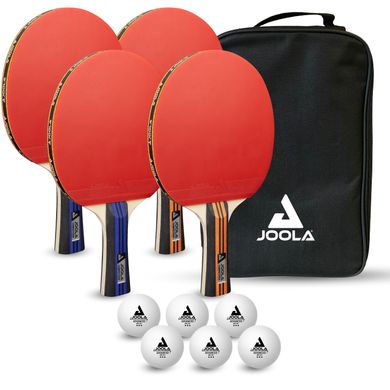 Купити Набір для настільного тенісу Joola Family Advanced 4 Bats 6 Balls (54823) в Україні