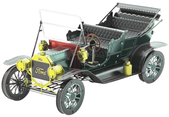 Купити Металевий 3D конструктор "1908 Ford Model Т, зелений" Metal Earth MMS051G в Україні