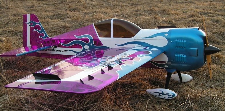 Купить Самолёт радиоуправляемый Precision Aerobatics Addiction XL 1500мм KIT (фиолетовый) в Украине
