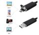 USB эндоскоп для ПК и ноутбука HD 480P Kerui 555S, 5 метров, 5.5 мм, мягкий кабель (УЦЕНКА)
