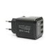 Мережевий зарядний пристрій PowerPlant W-360 3xUSB: 220V, 3.4A DV00DV5065