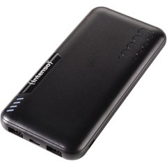 Купити Універсальна мобільна батарея Intenso P10000 10000mAh USB-C, 2xUSB-A (7332431), black (PB930289) в Україні
