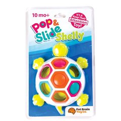 Купить Сортер-черепашка Шелли Fat Brain Toys Pop N Slide Shelly (F123ML) в Украине