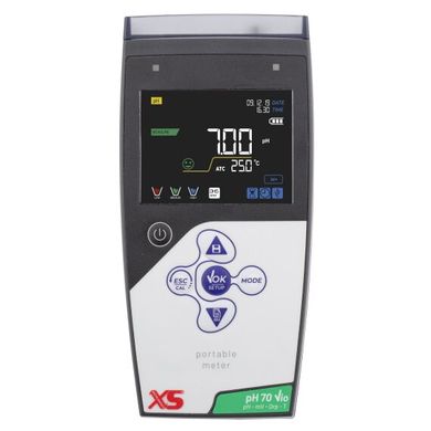 Купить Портативний pH-метр XS pH 70 Vio DHS Complete Kit (з електродом 201T DHS) в Украине