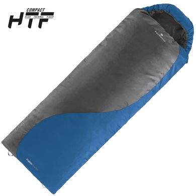 Купить Спальный мешок Ferrino Yukon Plus SQ Maxi/+7°C Синий/Серый Левый (86365IBB) в Украине