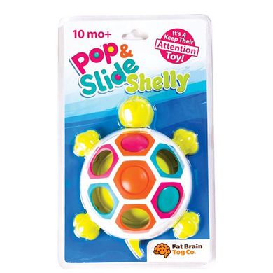 Купити Сортер-черепашка Шеллі Fat Brain Toys Pop N Slide Shelly (F123ML) в Україні