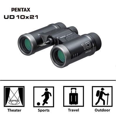 Купити Бінокль Pentax UD 10x21 Black (61816) в Україні