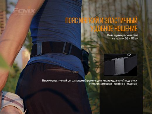 Купить Поясная сумка Fenix ​​AFB-10 голубая в Украине